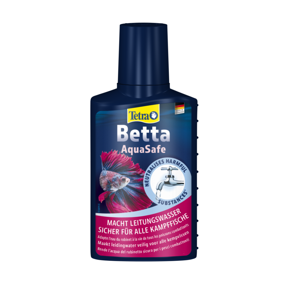 Кондиціонер Tetra Betta Aqua Safe для підготовки водопровідної води в придатну для півників 100 мл на 100 л