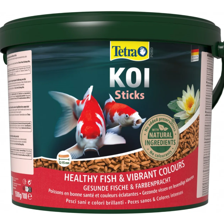 Корм Tetra Pond KOI Sticks для риб коропів кої гранули 10 л