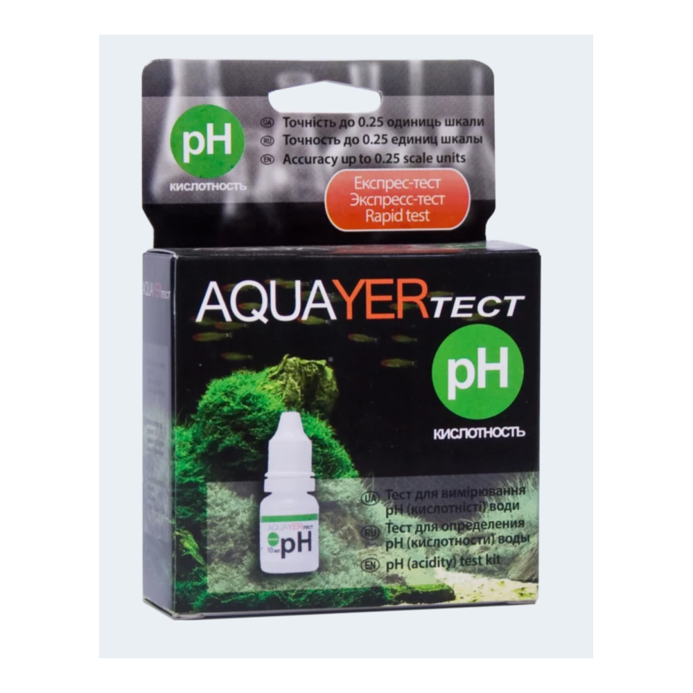 AQUAYER тест pH