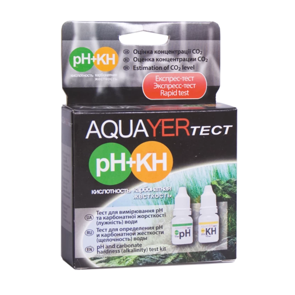 AQUAYER тест pH+KH