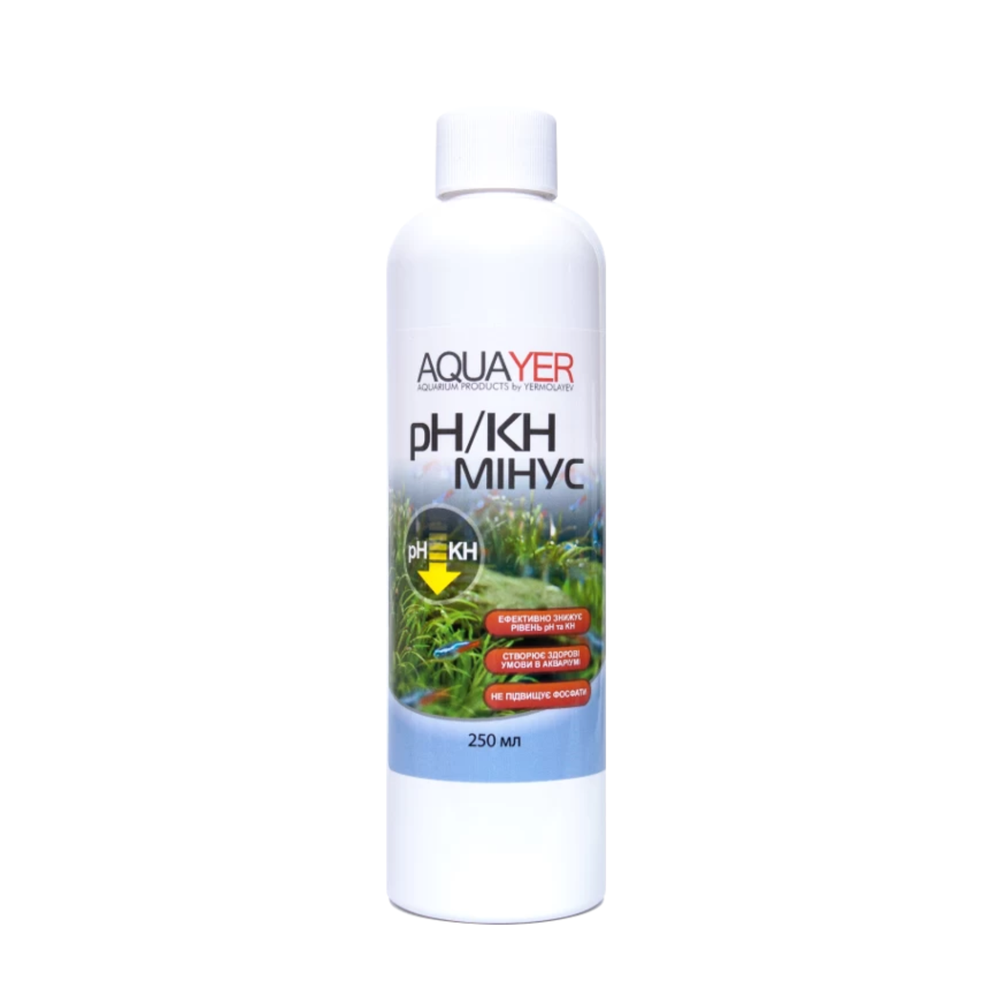 AQUAYER pH/KH мінус, 250 мл